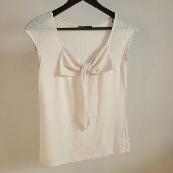 Mexx Tops - Mexx Women's Short Sleeve Bow Top